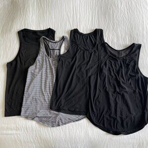 Lululemon Black Tank Top Bundle